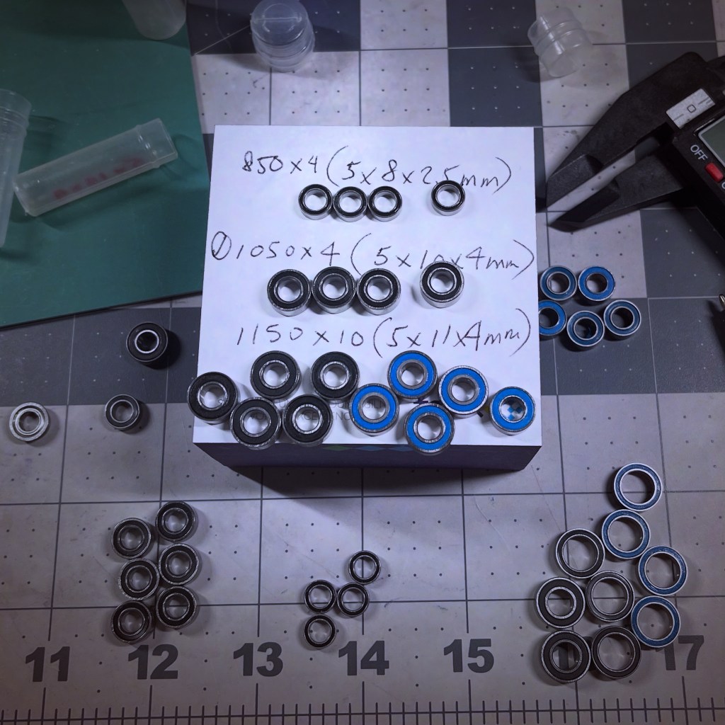 Tamiya DT-04 Bearings