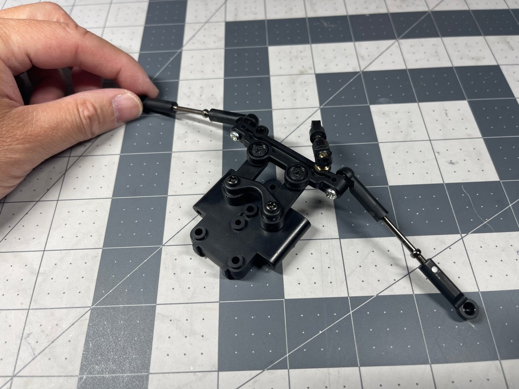 Tamiya DT-04 Fighter NXGEN Steering Link Assembly Guide&nbsp;(4)